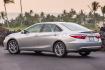 2017 Ingot Silver Metallic /Grey Leather Toyota Camry SE (4T1BF1FK5HU) with an 2.5L L4 DOHC 16V engine, 6A transmission, located at 711 Las Vegas Blvd S, Las Vegas, NV, 89101, 36.161617, -115.145050 - Photo#2